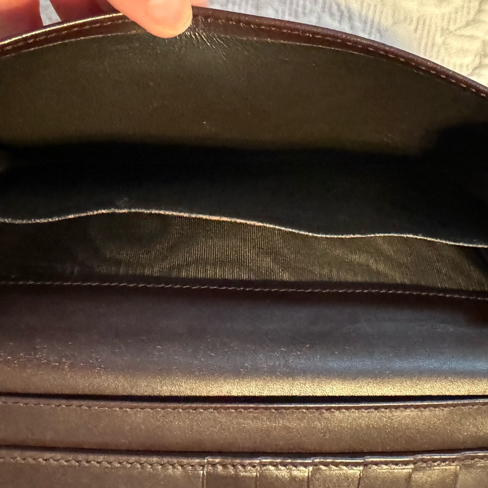 Gucci Guccissima Brown Leather Long Wallet - Picture 4 of 4